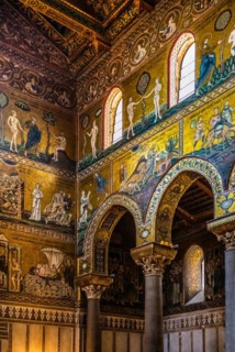 Byzantine gold ground mosaics