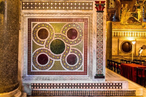 Main apse with the royal throne