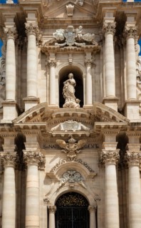 Cathedral of Santa Maria delle Colonne incorporates an ancient Ahtene temple