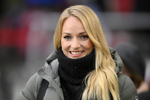 SKY sports presenter Katharina Kleinfeldt