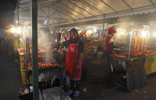 Filipino Night Market in Kota Kinabalu