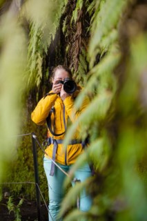 Photographer taking pictures