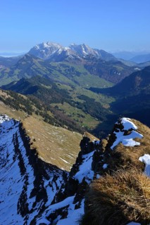 Mountain hike to the Speer 1950 m