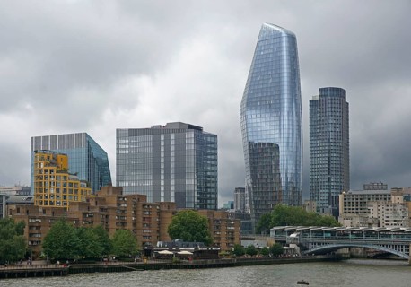 Tower block One Blackfriars or The Beer Gut