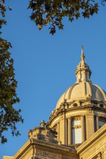 National Museum of Art of Catalonia on Montjuic in Barcelona