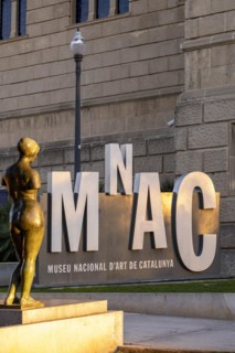 National Museum of Art of Catalonia on Montjuic in Barcelona