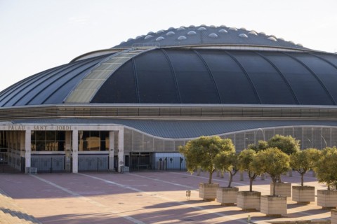 Palau Sant Jordi on Montjuic in Barcelona