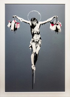 Christ with Shopping Bags