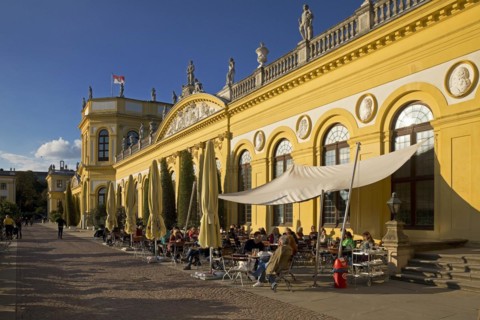 The Orangery in the Baroque Park Karlsaue