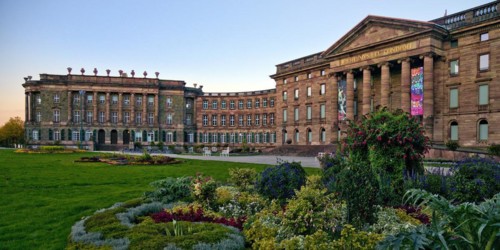 Wilhelmshoehe Palace in Bergpark Wilhelmshoehe