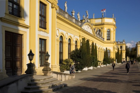 The Orangery in the Baroque Park Karlsaue