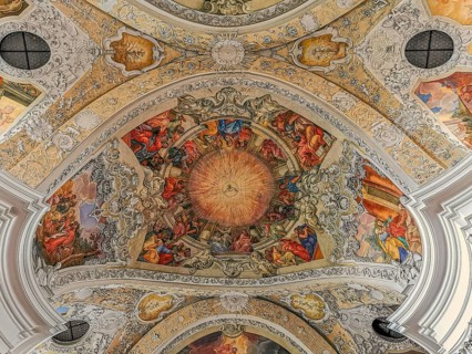 Ceiling frescoes