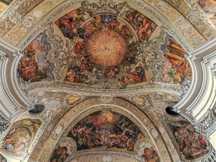 Ceiling frescoes