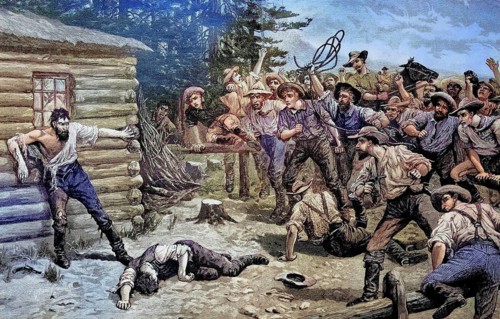 Lynch law in 1880 in America