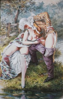 Victorian era erotic illustration
