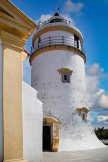The old lighthouse of Farol de Guia