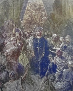 The crusades were a series of religious wars in western Asia and Europe initiated