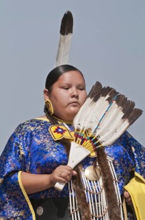 Female traditional dancer