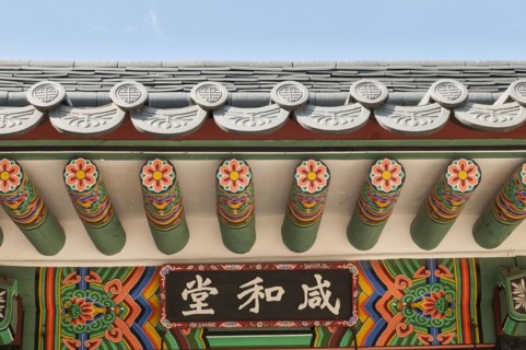 Roof and tile detail