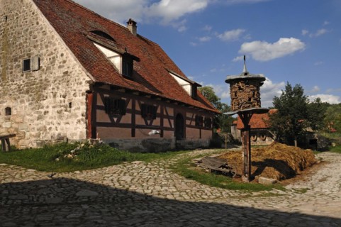 Farmhouse built 1684 Reconstruction 1837-58