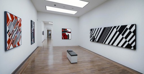 Works by Fruhtrunk and Delaunay