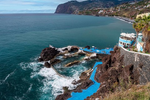 Piscinas naturais da Doca do Cavacas