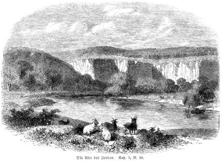 The banks of the Jordan
