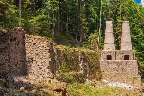Kiln of the listed cement plant Litzlsdorf