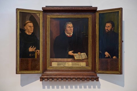 Luther shrine from 1572