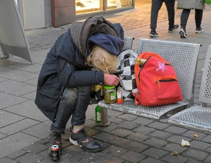 Homeless person