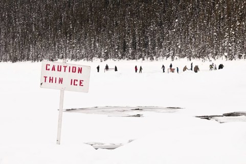 Caution Thin Ice