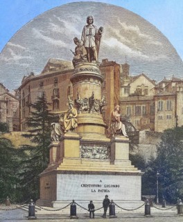 The Columbus Monument in Genoa