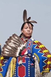 Female traditional dancer