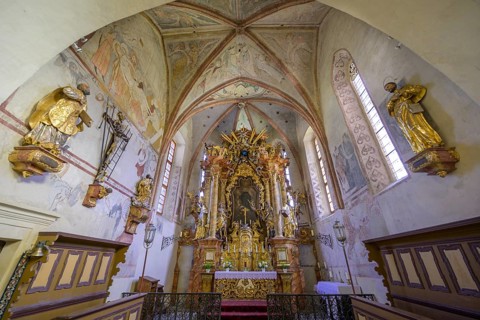 Frescoes in the Parish Church of St. Leonhard