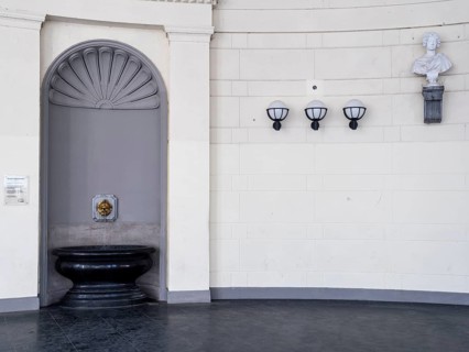 Source of the classicist building Elisenbrunnen