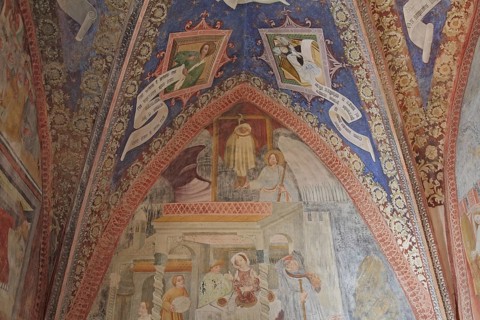 St. Jakob in Kastelaz with its famous Romanesque frescoes