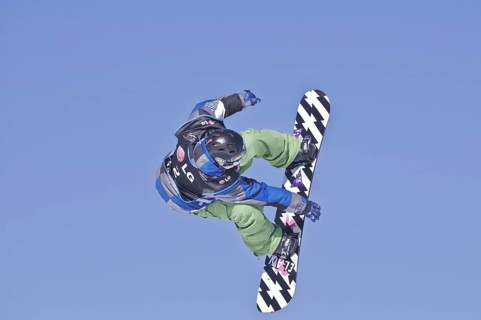 Snowboarder at LG Snowboard FIS World Cup 2011