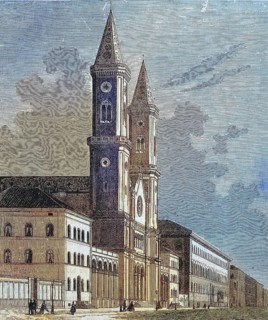Church Ludwigskirche in Munich