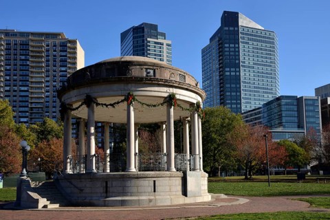Music Pavilion Parkman Bandstand
