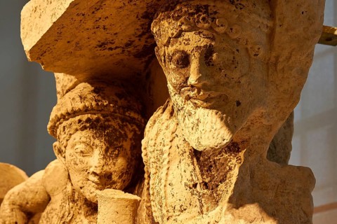 Stone pedestal