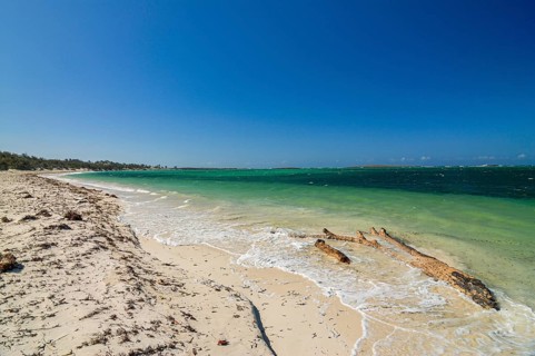 White sand beach near Diego Suarez