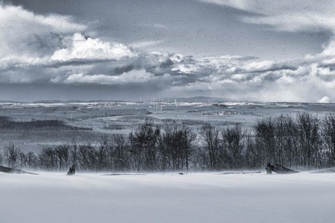 View from the mountain top