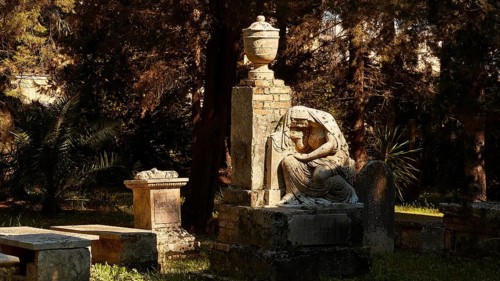 Old stone tomb