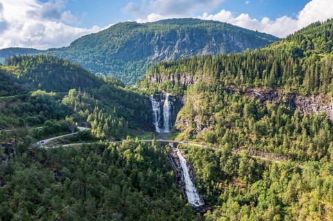 Skjervefossen waterfall
