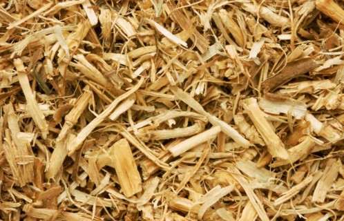 Natural remedy dried couch grass