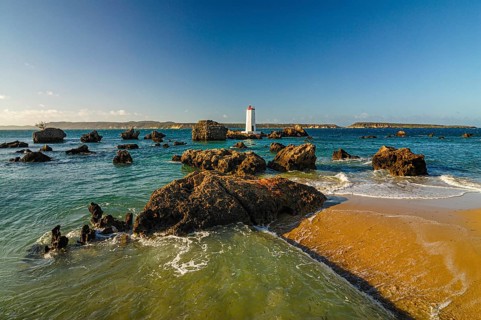 Light house in the bay of Diego Suarez