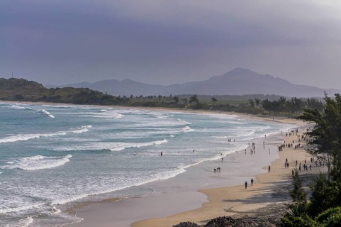 Long sandy beaches in Fort Dauphin