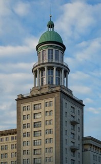 The northern domed building at Frankfurter Tor