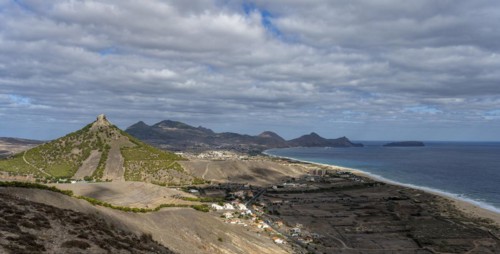 Landscape Porta Santo Island Portugal