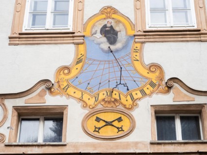 Sundial at the Archabbey of St. Peter